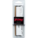 Kingston FURY FURY Beast 16GB 6000MT/s DDR5 CL30 DIMM White EXPO, Hukommelse Hvid, 16 GB, 1 x 16 GB, DDR5, 288-pin DIMM, Hvid
