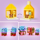 LEGO DUPLO Dagligdagens rutiner: Spisetid og sengetid, Bygge legetøj Byggesæt, 1,5 År, Plast, 28 stk, 740 g