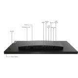 Lenovo T27h-30 LED display 68,6 cm (27") 2560 x 1440 pixel Quad HD Sort, LED-skærm Sort, 68,6 cm (27"), 2560 x 1440 pixel, Quad HD, LED, 6 ms, Sort