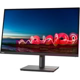 Lenovo T27h-30 computerskærm 68,6 cm (27") 2560 x 1440 pixel Quad HD LED Sort, LED-skærm Sort, 68,6 cm (27"), 2560 x 1440 pixel, Quad HD, LED, 6 ms, Sort