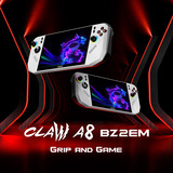 MSI Claw A8 BZ2EM-036 Polar Tempest, Håndholdt konsol Hvid