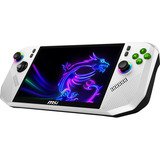 MSI Claw A8 BZ2EM-036 Polar Tempest, Håndholdt konsol Hvid