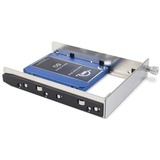 OWC Mercury Elite Pro Quad HDD/SSD kabinet Hvid 2.5/3.5", Drev kabinet Sølv, HDD/SSD kabinet, 2.5/3.5", SATA, 10 Gbit/sek., Hot-swap, Hvid