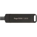 Patriot Rage R550 128Gb, USB-stik Sort