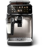 Philips Fuldautomatiske EP5447/90-espressomaskiner i 5400-serien, Kaffe/Espresso Automat Sort/Sølv, Espressomaskine, 1,8 L, Kaffebønner, Indbygget kværn, 1500 W, Sort, Krom