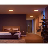 Philips Hue White & Color Ambiance kvadratisk panellampe Surimu, LED lys Hvid
