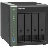 QNAP TS-431X3 NAS Tower Annapurna Labs Alpine AL-314 4 GB DDR3 0 TB QNAP Turbo System Sort Sort/grå, NAS, Tower, Annapurna Labs, Alpine AL-314, 4 GB, DDR3