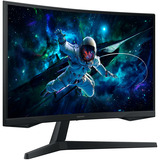 SAMSUNG S27CG554EU, Gaming Skærm Sort