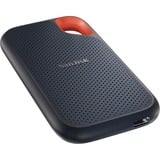 SanDisk Extreme Portable 2000 GB Sort, Solid state-drev Sort/Orange, 2000 GB, USB Type-C, 3.2 Gen 2 (3.1 Gen 2), 1050 MB/s, Beskyttelse af adgangskode, Sort