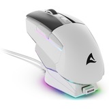 Sharkoon SKILLER SGM50W, Gaming mus Hvid