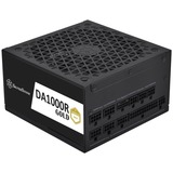 SilverStone SST-DA1000R-GM 1000W, PC strømforsyning Sort
