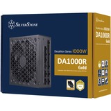 SilverStone SST-DA1000R-GM 1000W, PC strømforsyning Sort