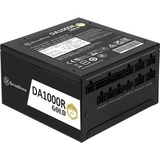 SilverStone SST-DA1000R-GM 1000W, PC strømforsyning Sort