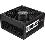 SilverStone SX1000 enhed til strømforsyning 1000 W 24-pin ATX SFX-L Sort, PC strømforsyning Sort, 1000 W, 90 - 264 V, 47 - 63 Hz, Aktiv, 125 W, 999,6 W