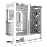 Thermaltake AX500, Store towerkabinet Hvid