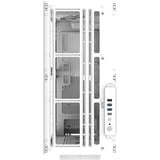 Thermaltake CA-11D-00F6WN-00, Store towerkabinet Hvid