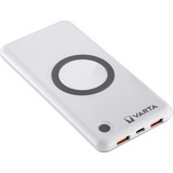VARTA Trådløs Powerbank 20.000, Power Bank Hvid