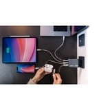 Verbatim GNC-100 Universel Sort, Grå Vekselstrøm Hurtig opladning Indendørs, Oplader grå, Indendørs, Vekselstrøm, 20 V, Sort, Grå