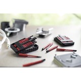 Wiha Bit-sæt slimBit electric, indvendig sekskant, Bit sæt Rød