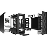 be quiet! Silent Base 802 Black Midi Tower Sort, Towerkabinet Sort, Midi Tower, PC, Sort, ATX, EATX, micro ATX, Mini-ITX, Acrylonitrilbutadienstyren, Stål, 18,5 cm