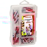 fischer DuoPower-Box mini, Dyvel Lys grå/Rød