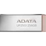 ADATA UR350-256G-RSR/BG, USB-stik nikkel/Brown