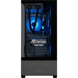 ALTERNATE Custom PC Series • Blue Thunder Elements Gaming-PC, Gaming PC Sort/gennemsigtig
