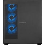 ALTERNATE Custom PC Series • Blue Thunder Elements Gaming-PC, Gaming PC Sort/gennemsigtig
