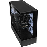 ALTERNATE Gaming PC Sort/gennemsigtig