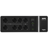APC Back-UPS BE500G2-GR, 300W/500VA Sort