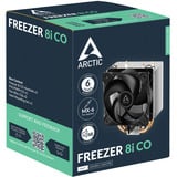 ARCTIC Freezer 8i CO Processor Luftkøler 10 cm Aluminium, Sort, CPU køler Luftkøler, 10 cm, Aluminium, Sort