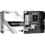 ASRock B760M-ITX/D4 WIFI, Bundkort Sort/Sølv