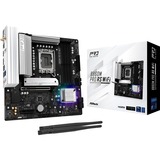 ASRock B860M Pro RS WiFi, Bundkort Sort/Sølv