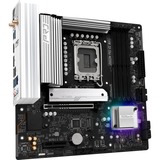 ASRock B860M Pro RS WiFi, Bundkort Sort/Sølv