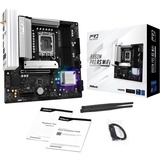 ASRock B860M Pro RS WiFi, Bundkort Sort/Sølv