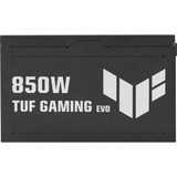 ASUS TUF Gaming 850W Gold EVO, PC strømforsyning Sort