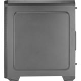 Aerocool Genesis-A-BK-v2 Sort, Towerkabinet Sort, PC, Sort, ATX, micro ATX, Mini-ITX, ABS, SPCC, 15,5 cm, 38 cm