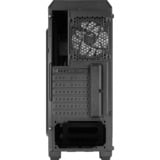 Aerocool Genesis-A-BK-v2 Sort, Towerkabinet Sort, PC, Sort, ATX, micro ATX, Mini-ITX, ABS, SPCC, 15,5 cm, 38 cm
