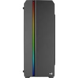 Aerocool Genesis-A-BK-v2 Sort, Towerkabinet Sort, PC, Sort, ATX, micro ATX, Mini-ITX, ABS, SPCC, 15,5 cm, 38 cm