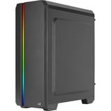 Aerocool Genesis-A-BK-v2 Sort, Towerkabinet Sort, PC, Sort, ATX, micro ATX, Mini-ITX, ABS, SPCC, 15,5 cm, 38 cm