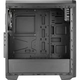 Aerocool Genesis-A-BK-v2 Sort, Towerkabinet Sort, PC, Sort, ATX, micro ATX, Mini-ITX, ABS, SPCC, 15,5 cm, 38 cm