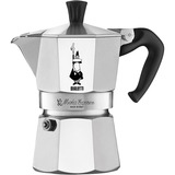 Bialetti Moka Express 0,2 L Aluminium, Sort, Espressomaskine Sølv, 0,2 L, Aluminium, Sort, 3 kopper, Aluminium, Moka Express, CE