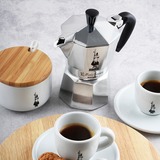 Bialetti Moka Express 0,2 L Aluminium, Sort, Espressomaskine Sølv, 0,2 L, Aluminium, Sort, 3 kopper, Aluminium, Moka Express, CE