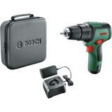 Bosch EasyImpact 12 1300 rpm Nøglefri 1 kg Sort, Grøn, Slagboremaskine Grøn/Sort, Pistolgreb boremaskine, Nøglefri, Børstefri, 1 cm, 1300 rpm, 2 cm