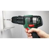 Bosch EasyImpact 12 1300 rpm Nøglefri 1 kg Sort, Grøn, Slagboremaskine Grøn/Sort, Pistolgreb boremaskine, Nøglefri, Børstefri, 1 cm, 1300 rpm, 2 cm