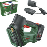 Bosch Universal Pump 18V elektrisk luftpumpe 10,3 bar 30 l/min Grøn/Sort, Cykel, Bil, Universel, 10,3 bar, 30 l/min, Grøn, Plast, Gummi, 0 - 150 psi