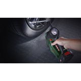 Bosch Universal Pump 18V elektrisk luftpumpe 10,3 bar 30 l/min Grøn/Sort, Cykel, Bil, Universel, 10,3 bar, 30 l/min, Grøn, Plast, Gummi, 0 - 150 psi