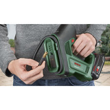 Bosch Universal Pump 18V elektrisk luftpumpe 10,3 bar 30 l/min Grøn/Sort, Cykel, Bil, Universel, 10,3 bar, 30 l/min, Grøn, Plast, Gummi, 0 - 150 psi