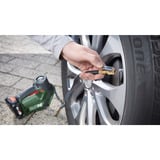 Bosch Universal Pump 18V elektrisk luftpumpe 10,3 bar 30 l/min Grøn/Sort, Cykel, Bil, Universel, 10,3 bar, 30 l/min, Grøn, Plast, Gummi, 0 - 150 psi