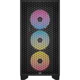 Corsair 3000D RGB Airflow, Towerkabinet Sort